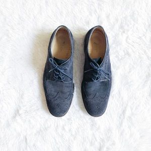 Tommy Hilfiger Classic Navy Suede Loafer Sz43/13